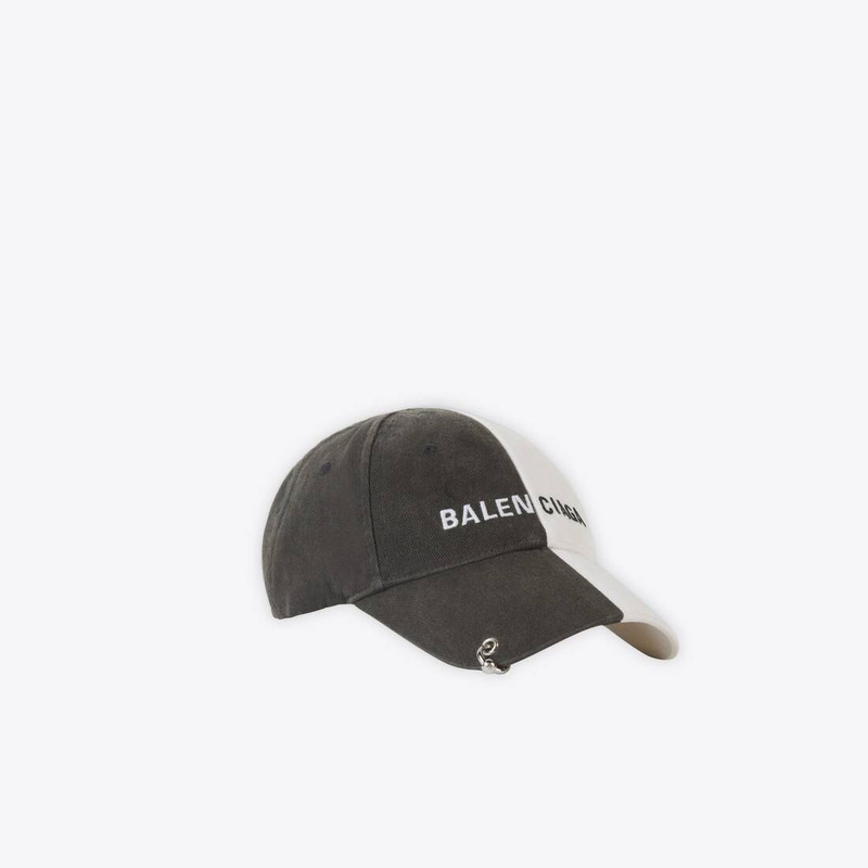 50/50 Cap in Black/white 4