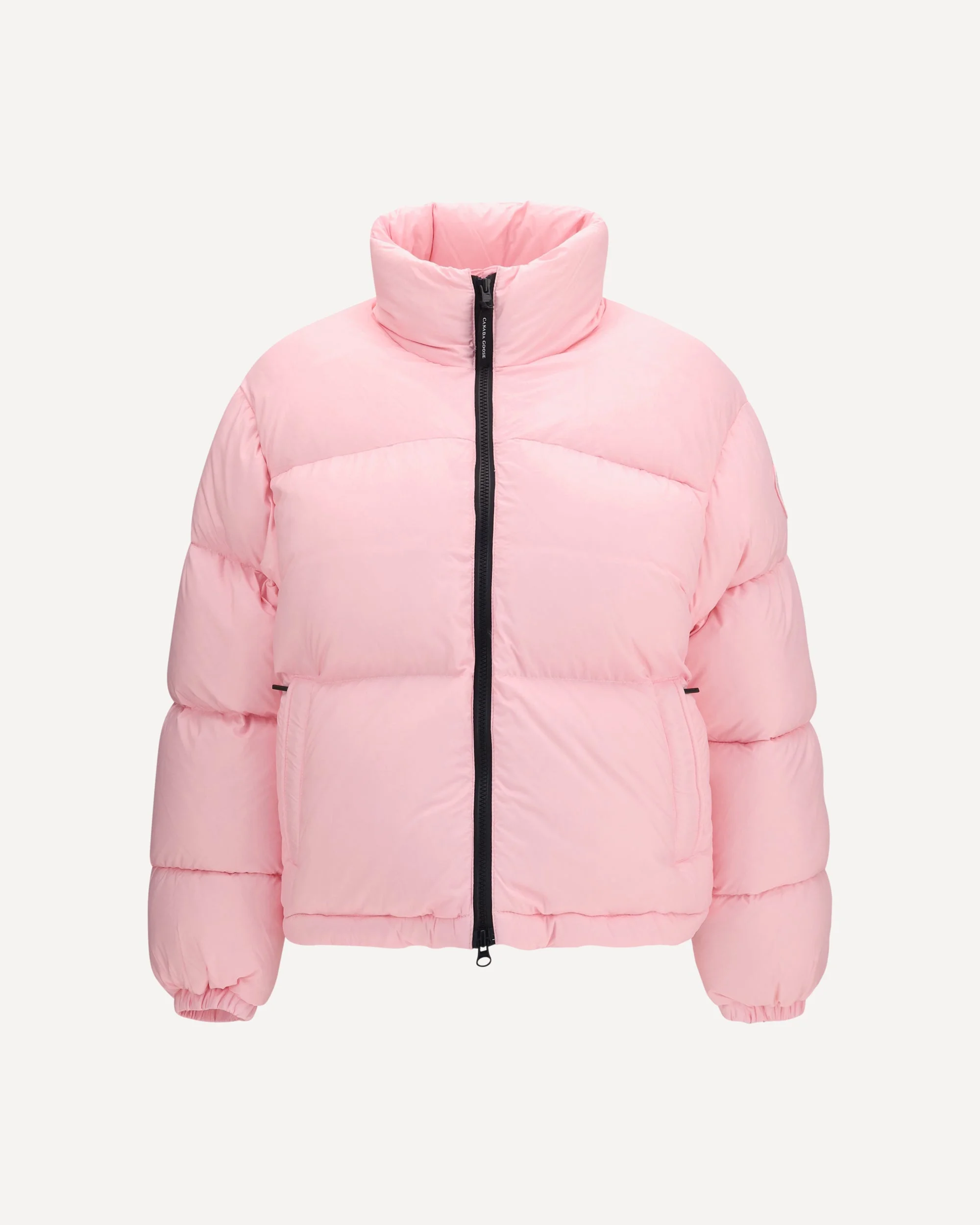 Cropped Fallon Puffer Jacket - 1
