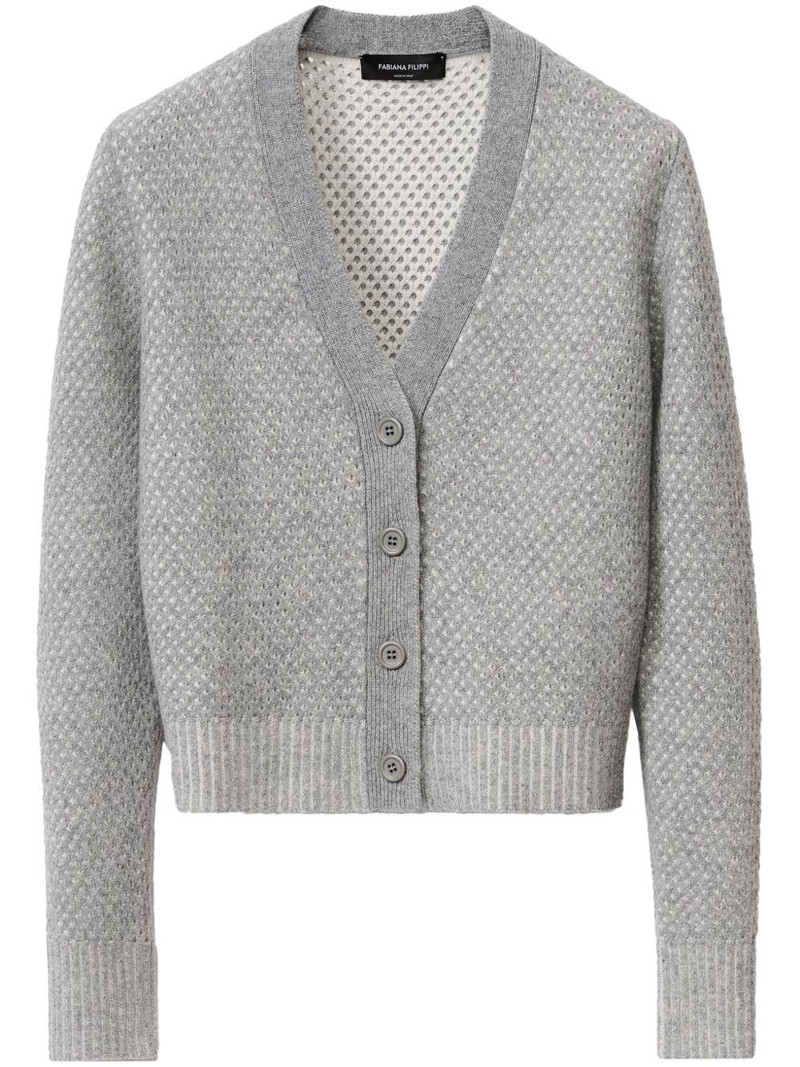 open-knit cardigan 1