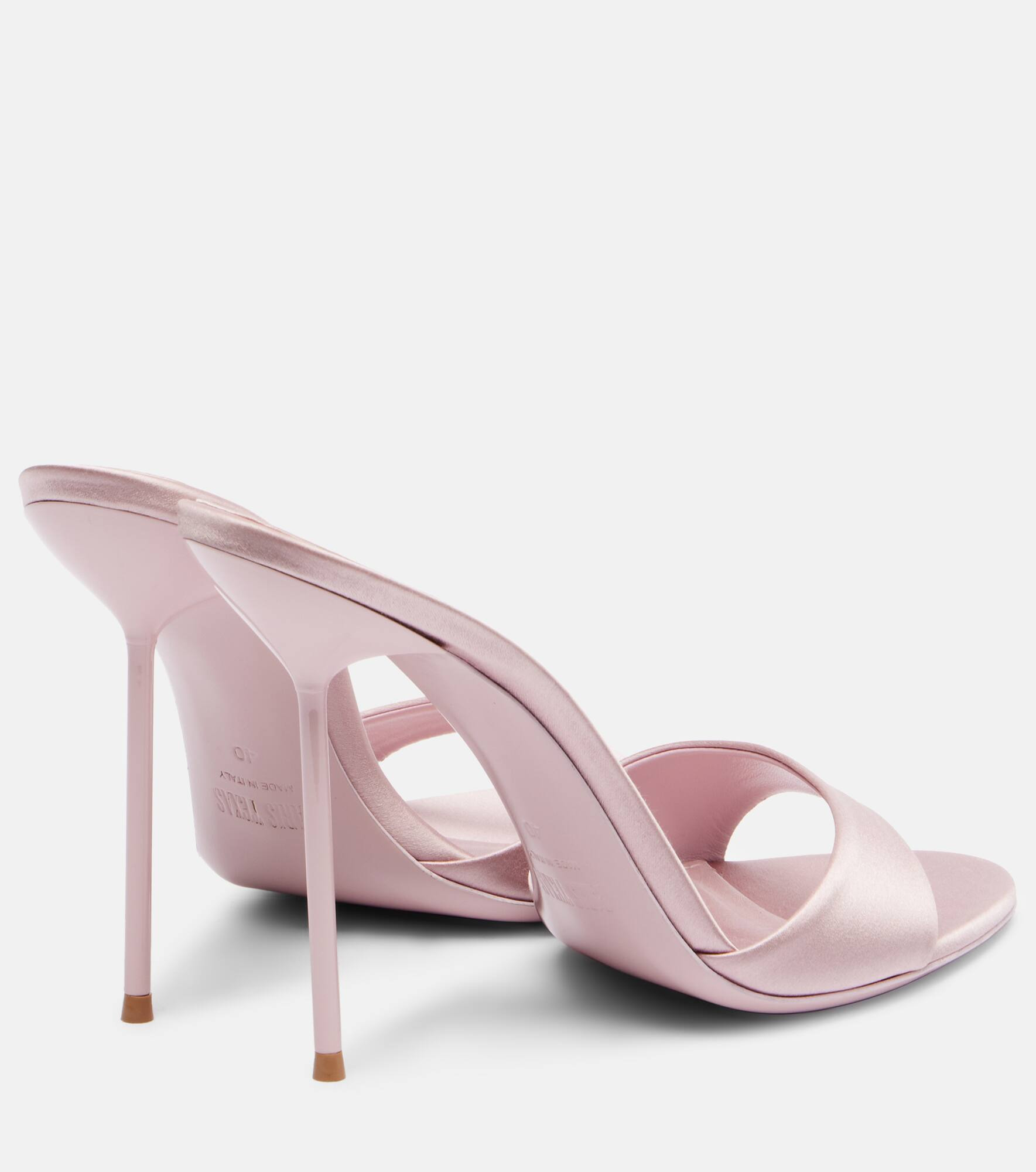 Lidia 105 satin mules - 2