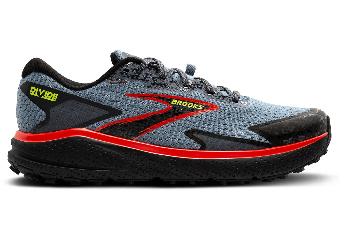 Brooks Divide 5 Citadel Ebony Lime - 1