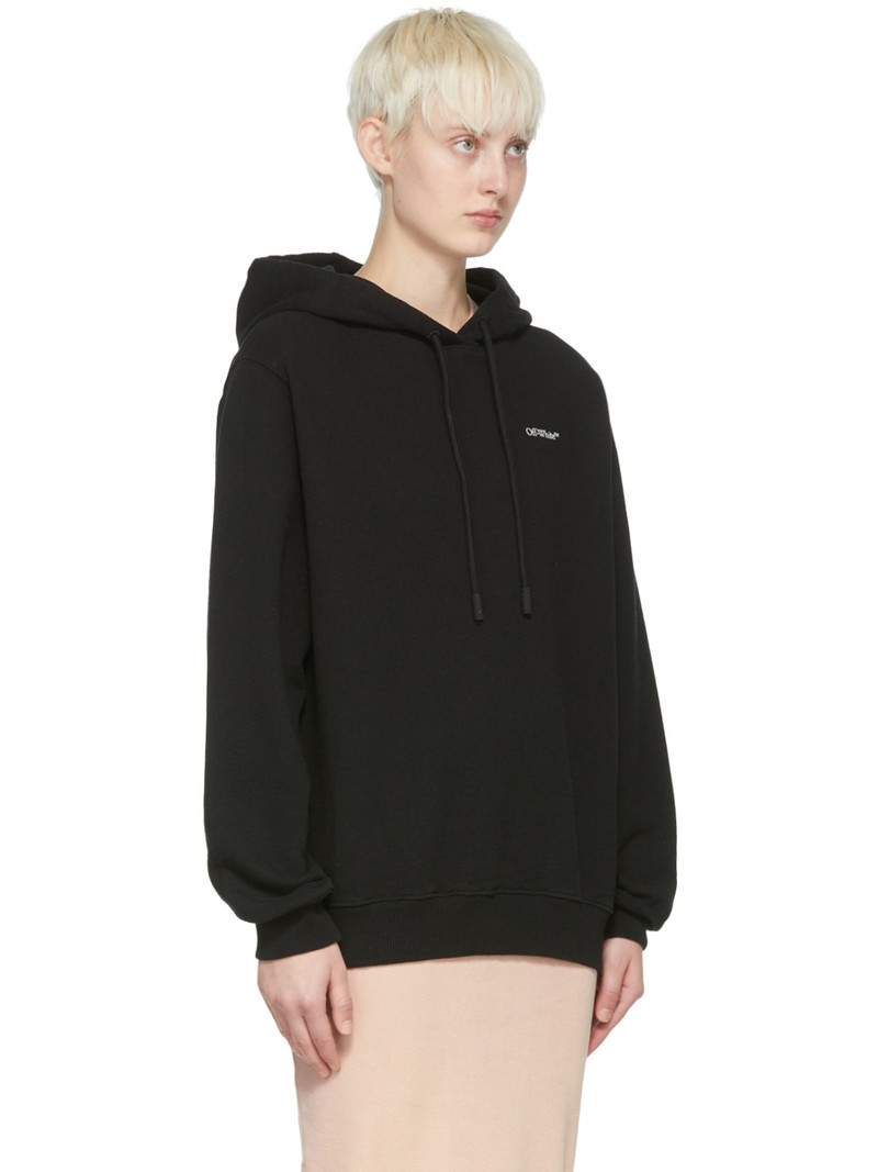 Black Cotton Hoodie 2