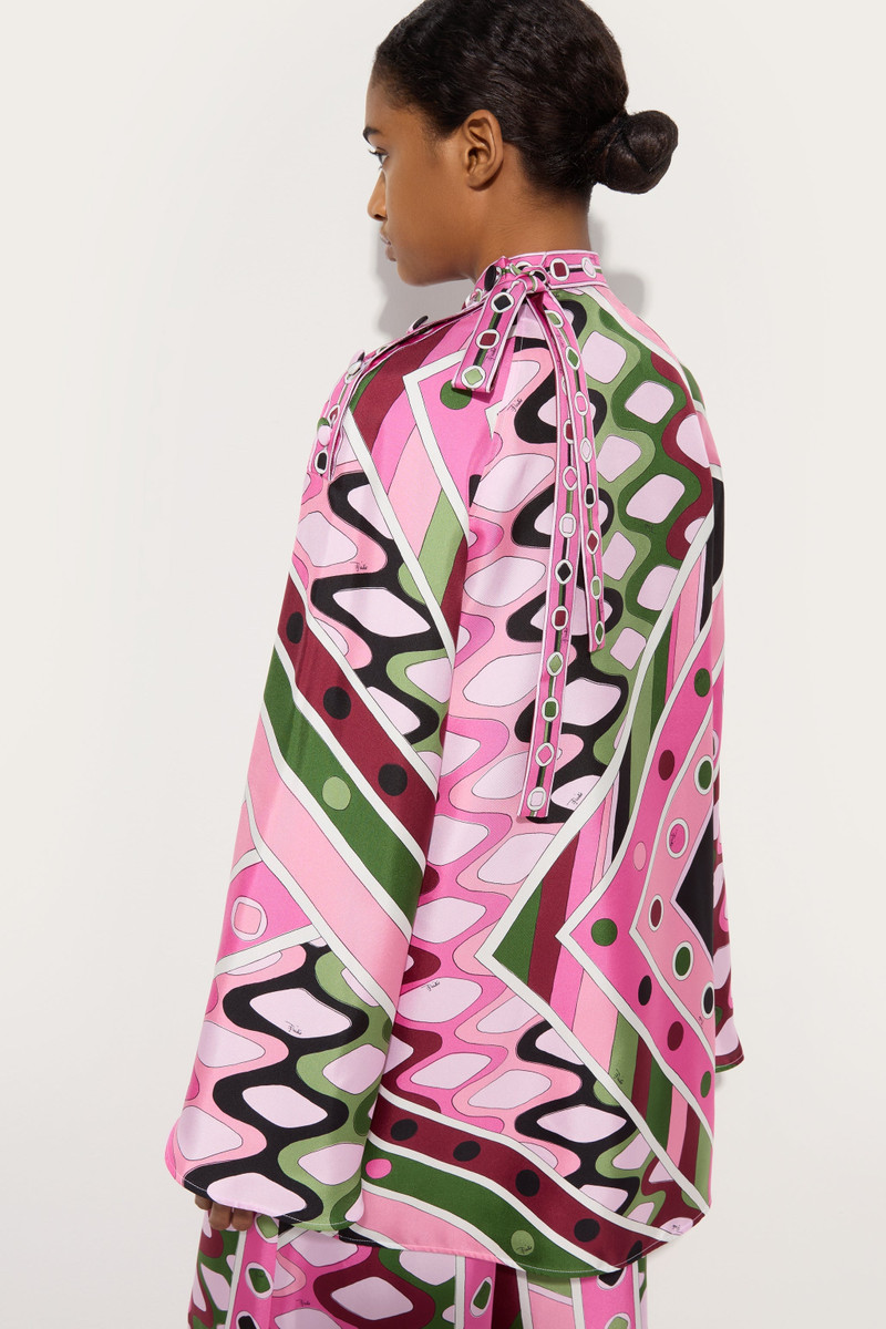 VIVARA PRINT SILK DRESS 5