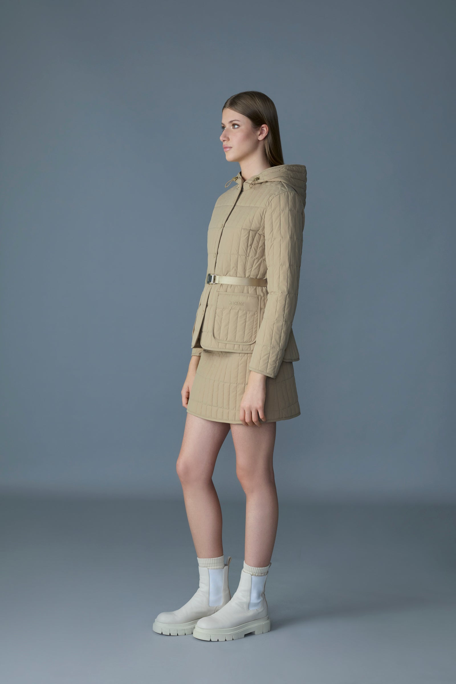 RAJA Light Down Vertical Quilted Jacket - 3