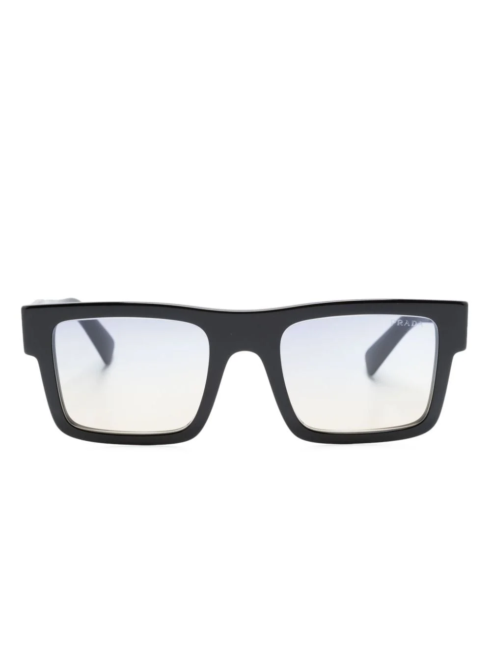 square-frame gradient sunglasses - 1