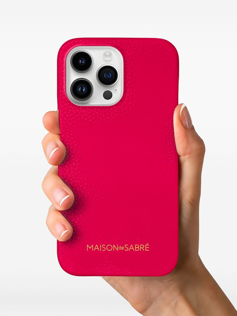 iPhone 15 Pro Max leather phone case 4