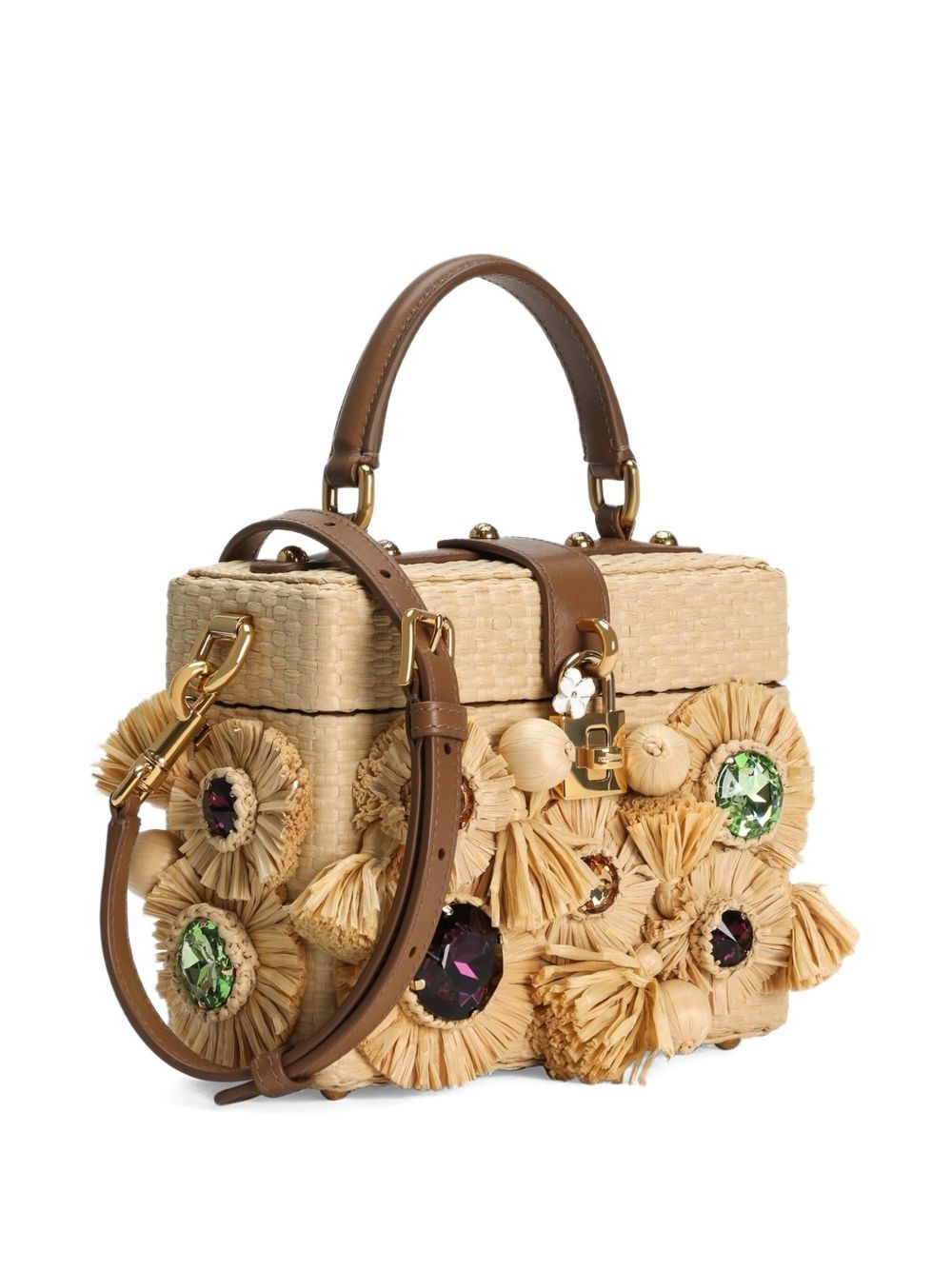 crystal-embellished tote bag - 4