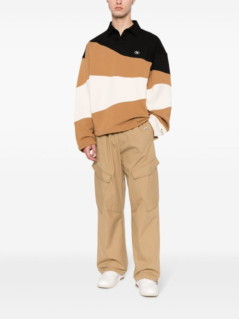 ADER error logo-patch cotton polo shirts outlook