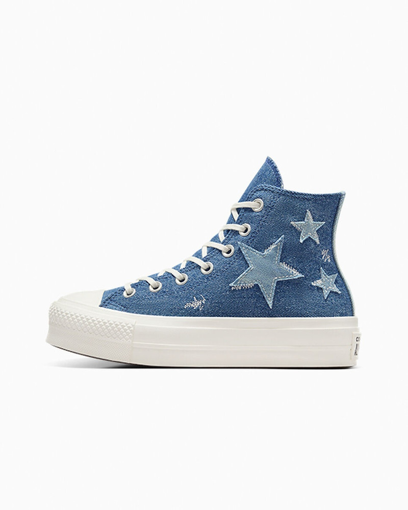 Converse Chuck Taylor All Star Lift Denim outlook