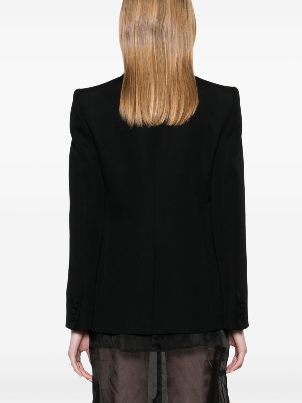 virgin-wool blazer - 4