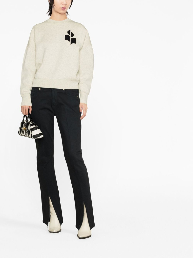 Isabel Marant Étoile Atlee intarsia-knit relaxed jumper outlook