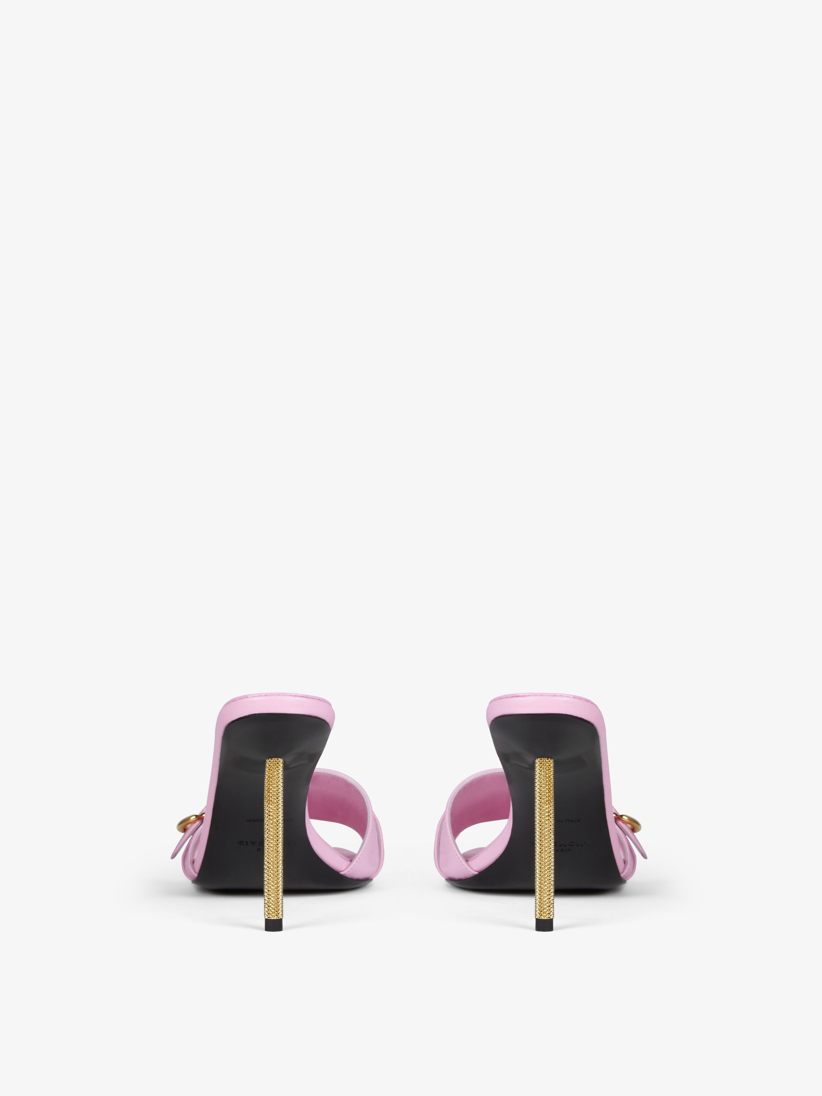 VOYOU MULES IN LEATHER - 6