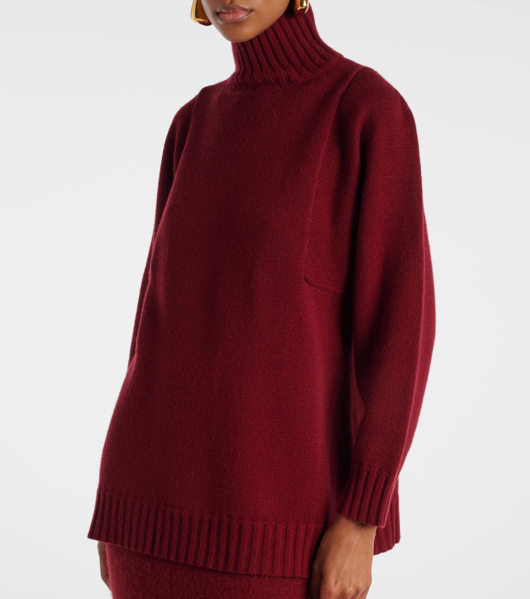 Cashmere turtleneck sweater - 6