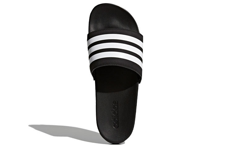 adidas Adilette Cloudfoam Plus 'Black White' AP9971 - 5