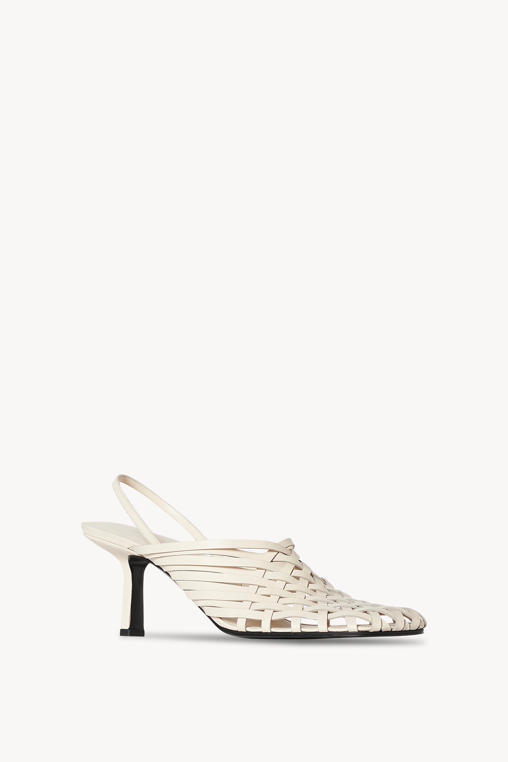 Woven Mule in Vegetable-Tanned Leather - 2