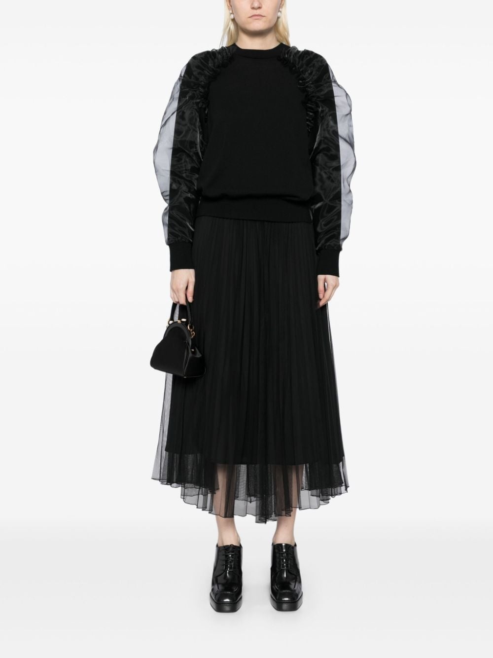 cut-out detailing jumper - 2