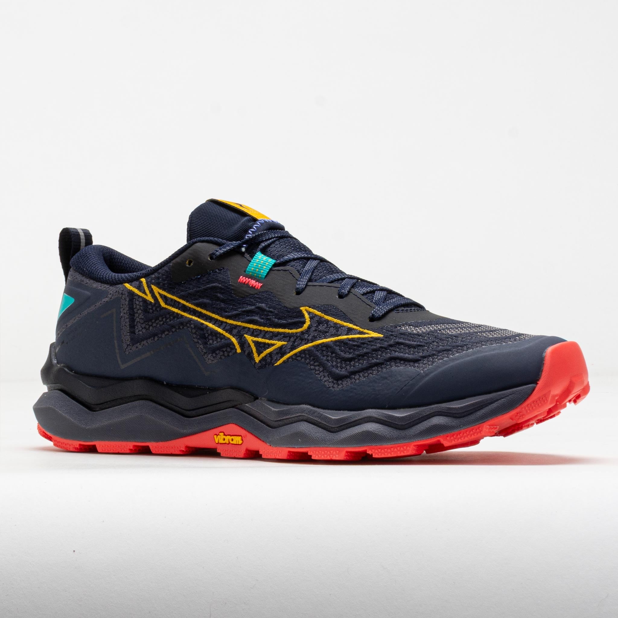 Mizuno Wave Daichi 9 Men's Baritone Blue/Citrus - 5