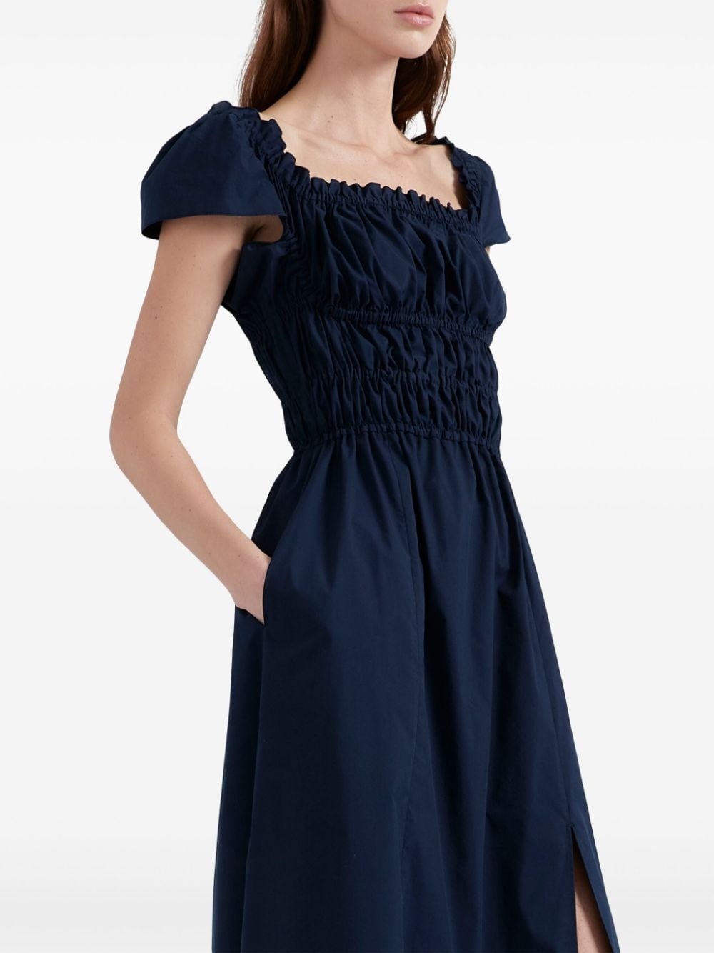 Lily cotton midi dress - 3