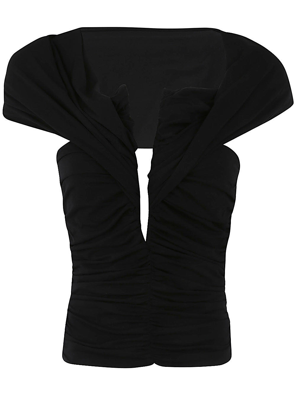 Magda Butrym Women Off The Shoulder Blouse - 6