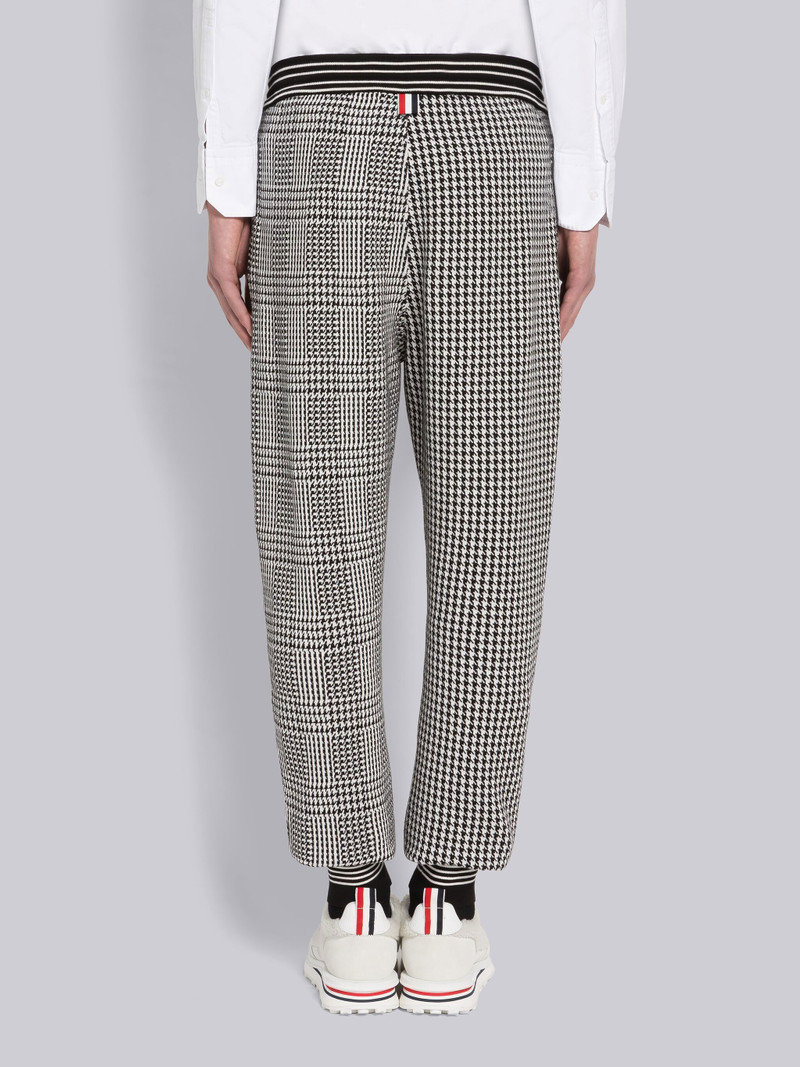 Houndstooth Cotton Sweatpants 3