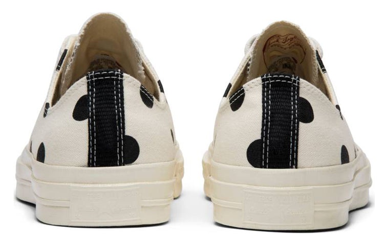Converse x COMME des GARCONS PLAY Chuck 70 Low 'White Polka Dot' 157249C - 5