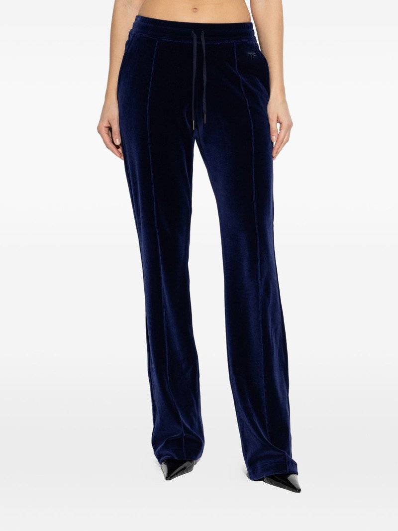 drawstring-fastening panelled trousers 3