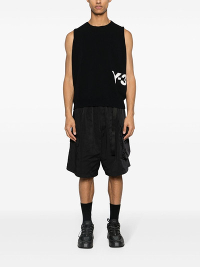 Y-3 x Adidas logo-intarsia vest outlook