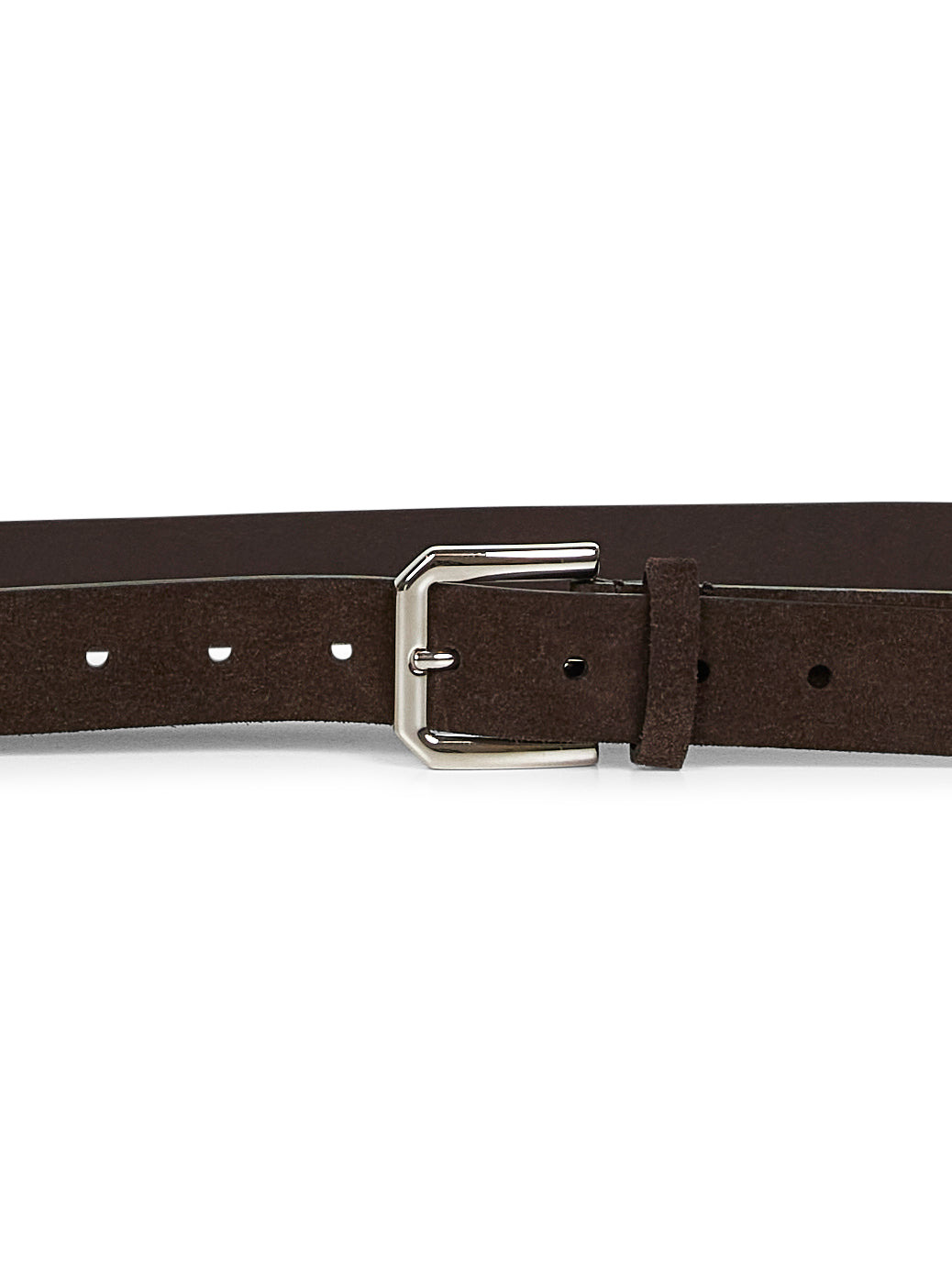 Brunello Cucinelli Men Brown Reversed Leather Belt - 2