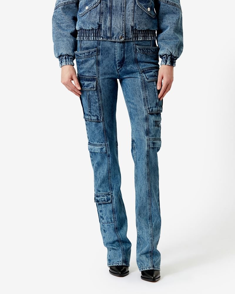 VOKAYO STRAIGHT-CUT JEANS - 4
