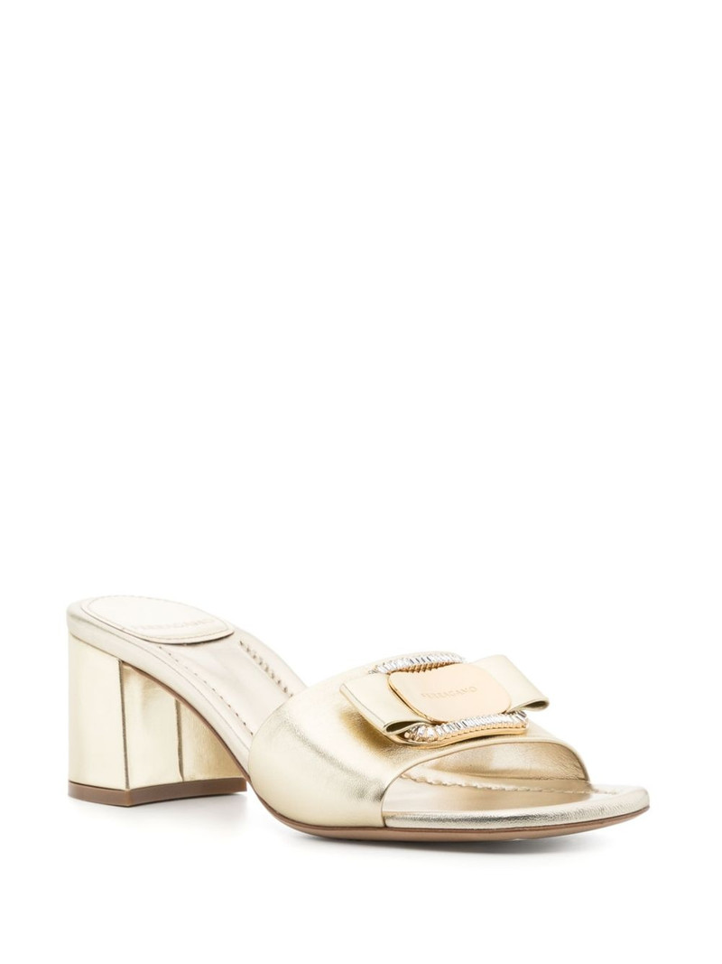 FERRAGAMO Platino 70mm sandals outlook