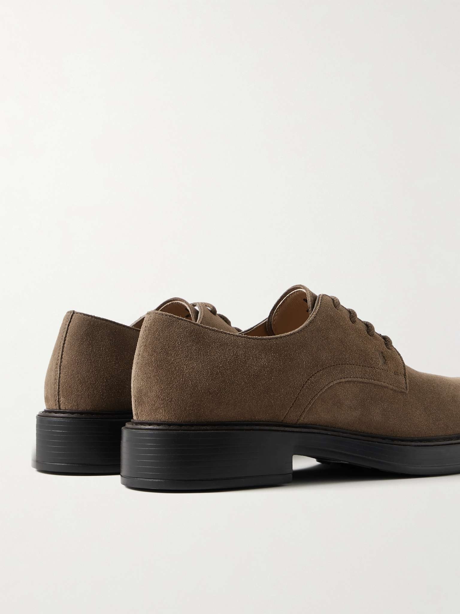 Suede Derby Shoes - 5
