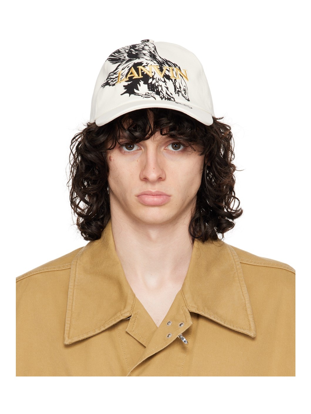 Off-White Future Edition Eagle Cotton Cap - 1