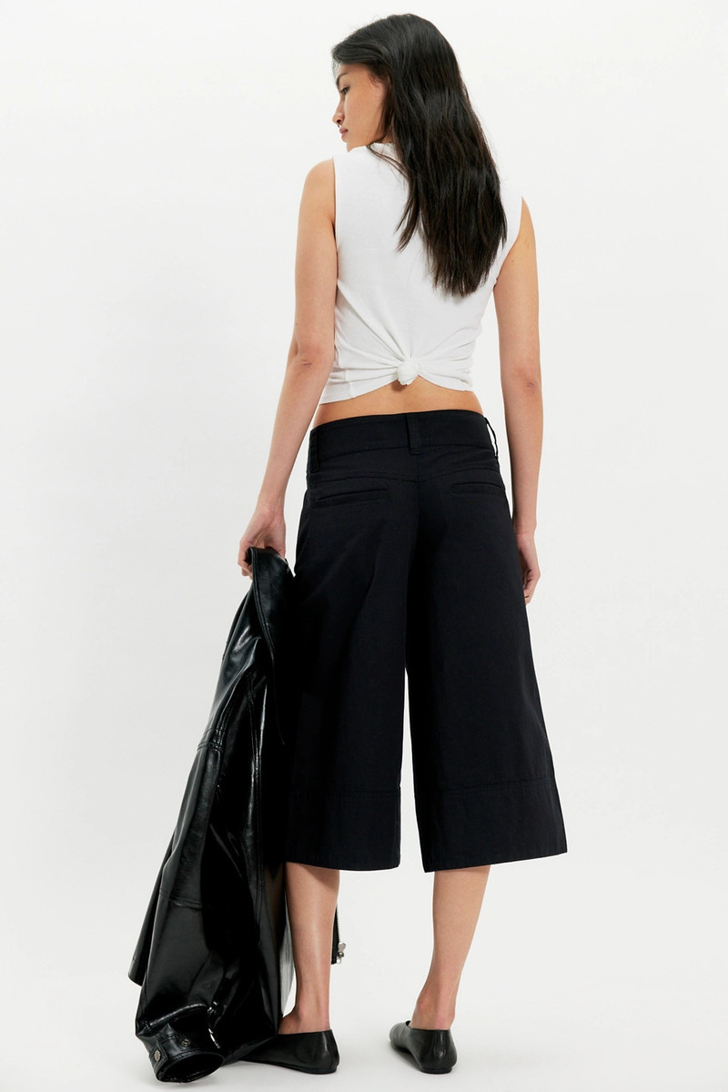 City Wide-Leg Crop Trousers 3
