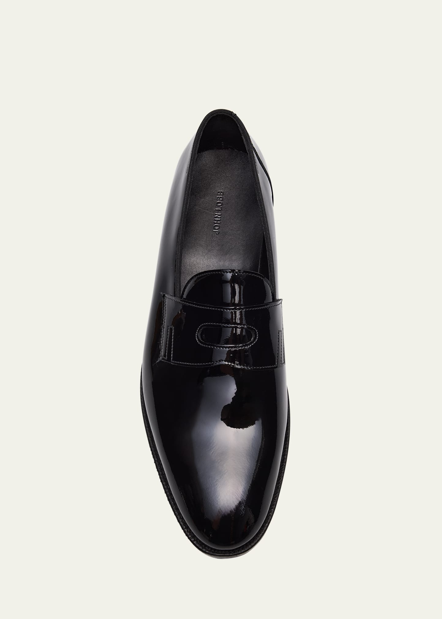Men's Jamie Patent Leather Penny Loafers - 3