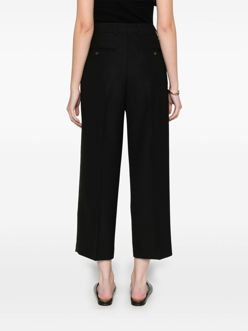 Wool blend trousers - 2