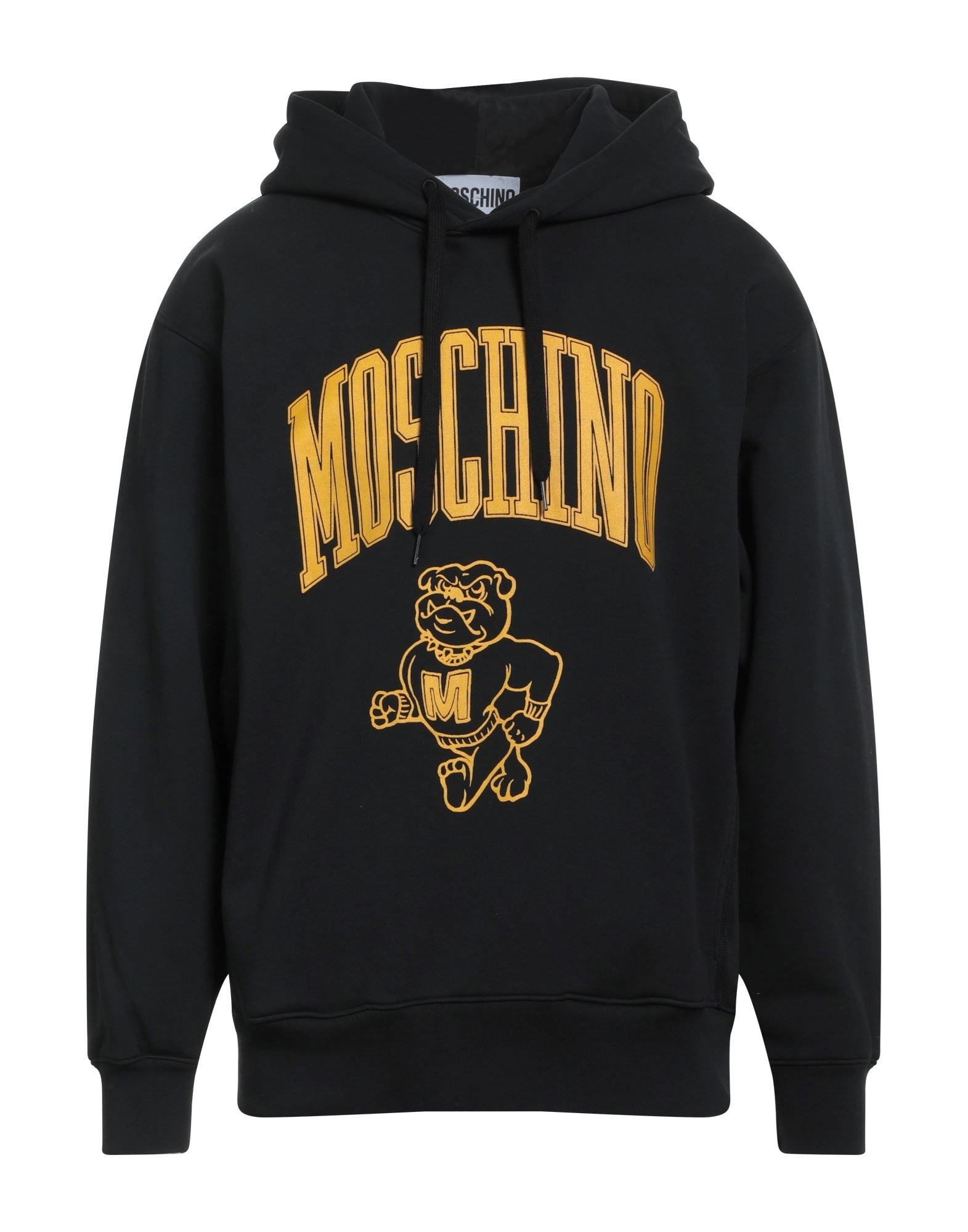 Black Men's Hooded Sweatshirt - 1