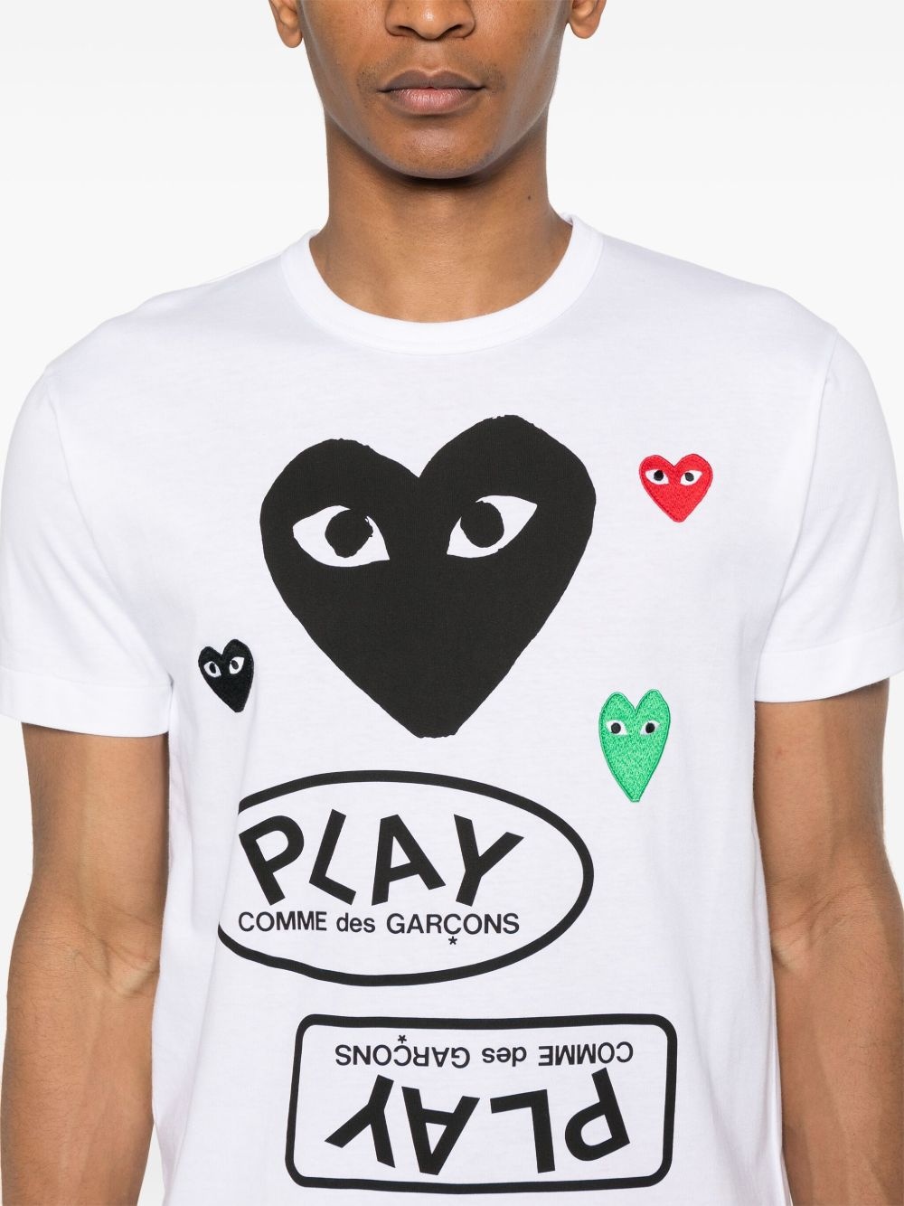 logo-print cotton T-shirt - 5