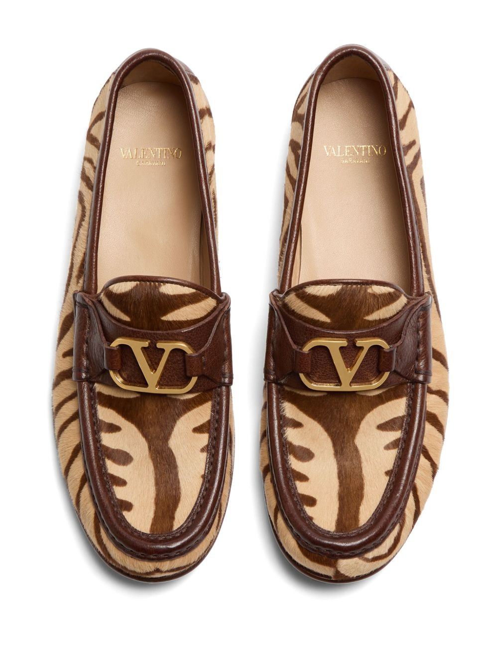 20mm VLogo Signature loafers - 4