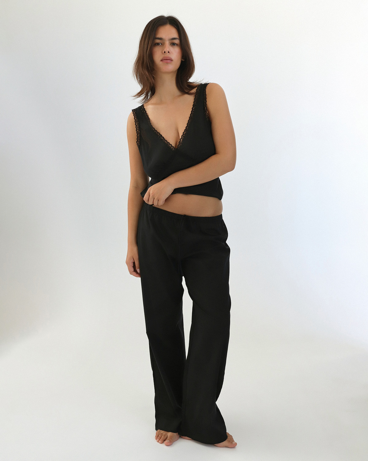 The Pant 2-Pack: Cotton Voile Black & White - 5