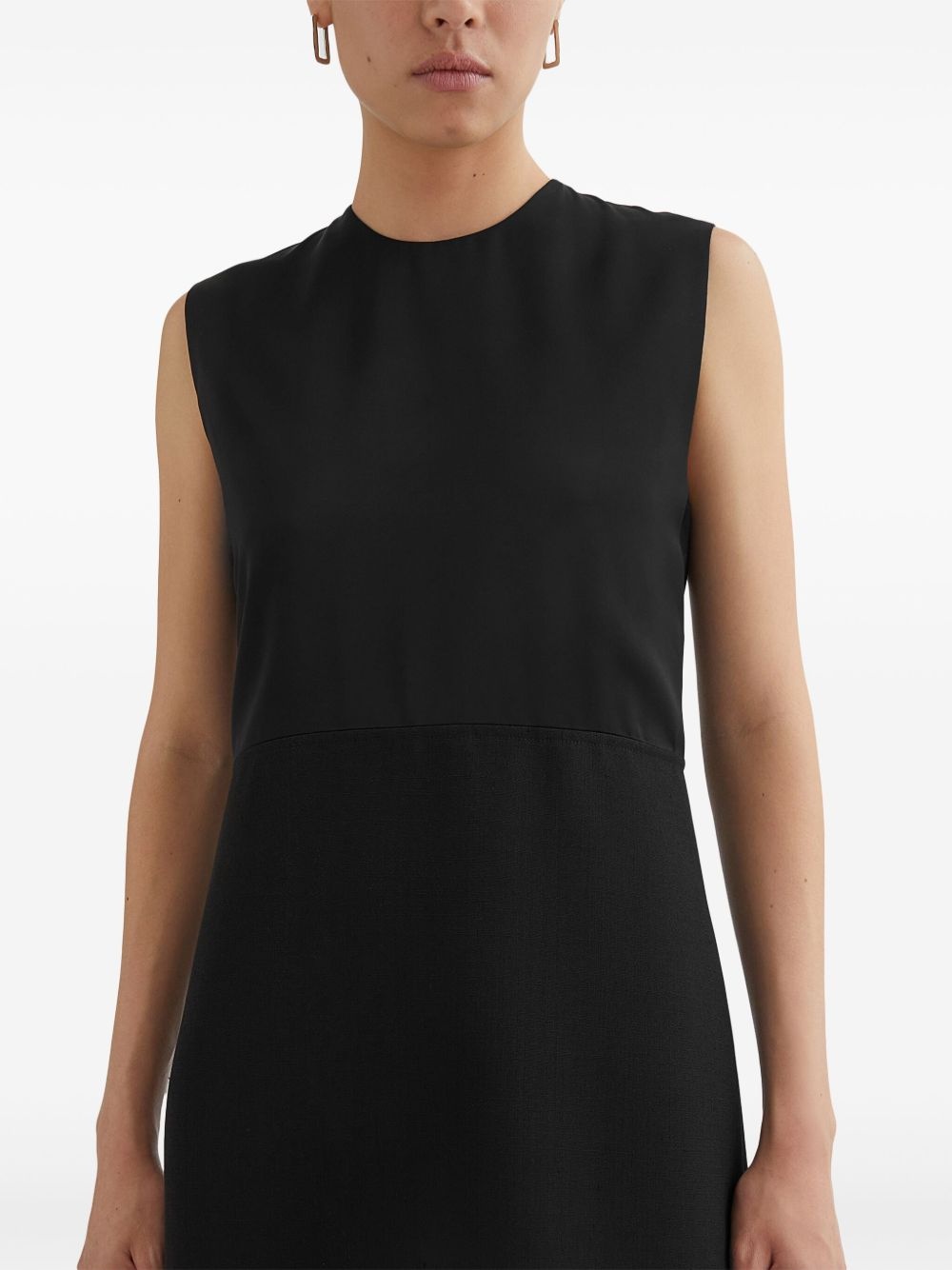sleeveless midi dress - 4