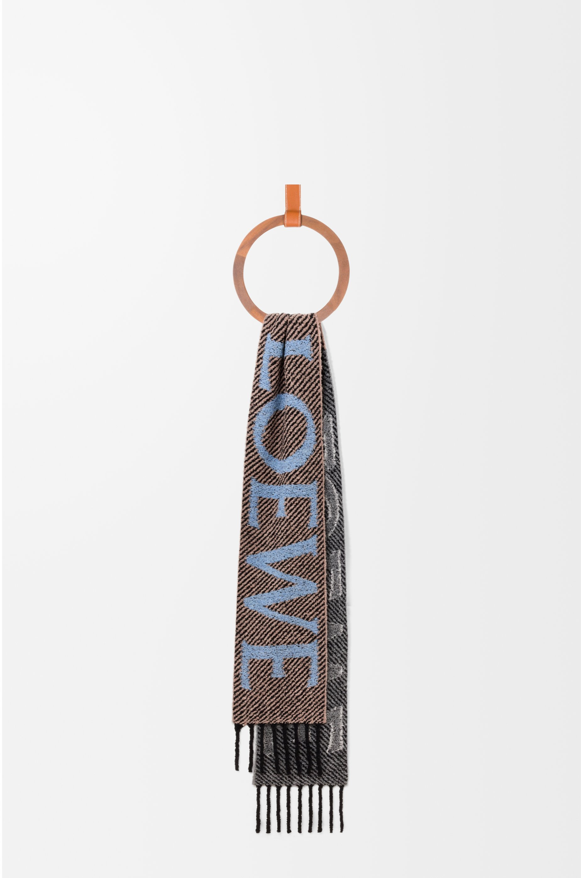 Scarf in alpaca and wool blend - 4
