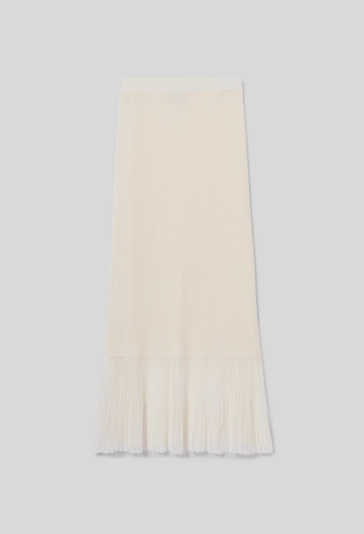 LONG KNITTED SKIRT - 1