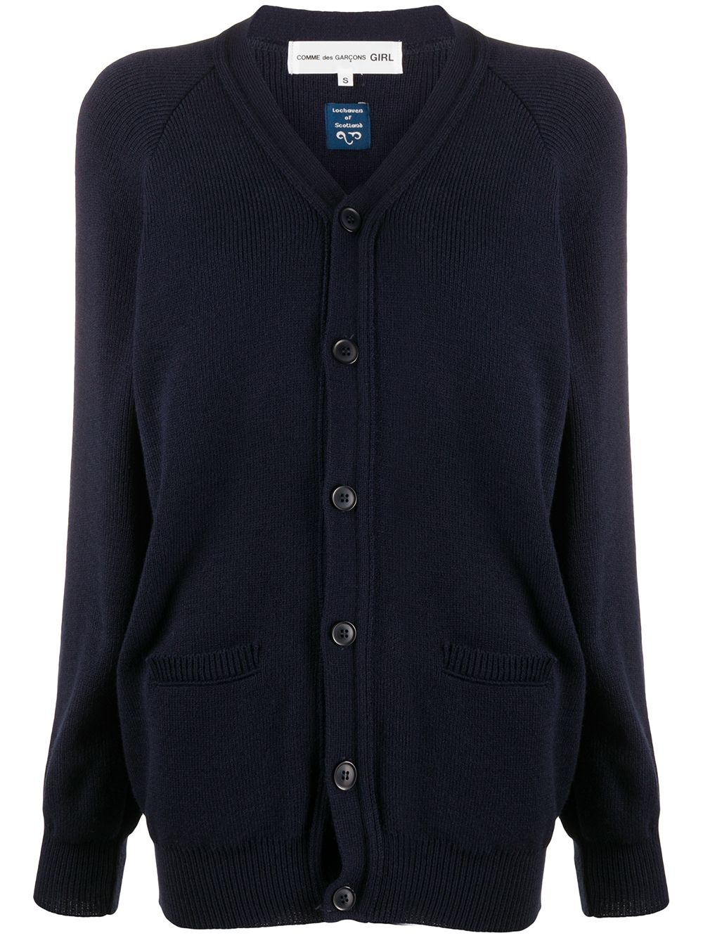 button-down cardigan - 1