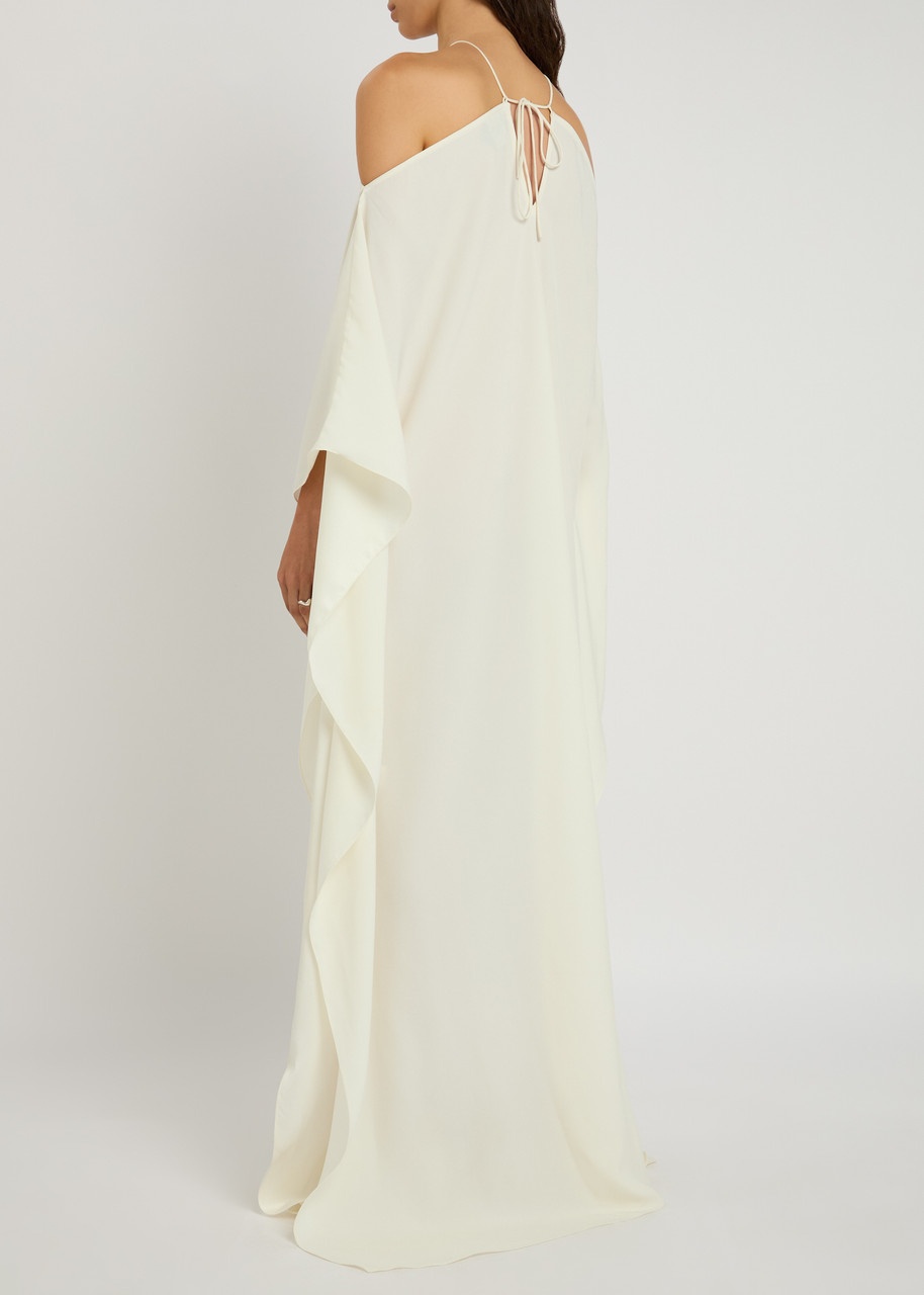 Taller Marmo Sza Sza Kaftan Garden Crepe Maxi Kaftan Dress - 3