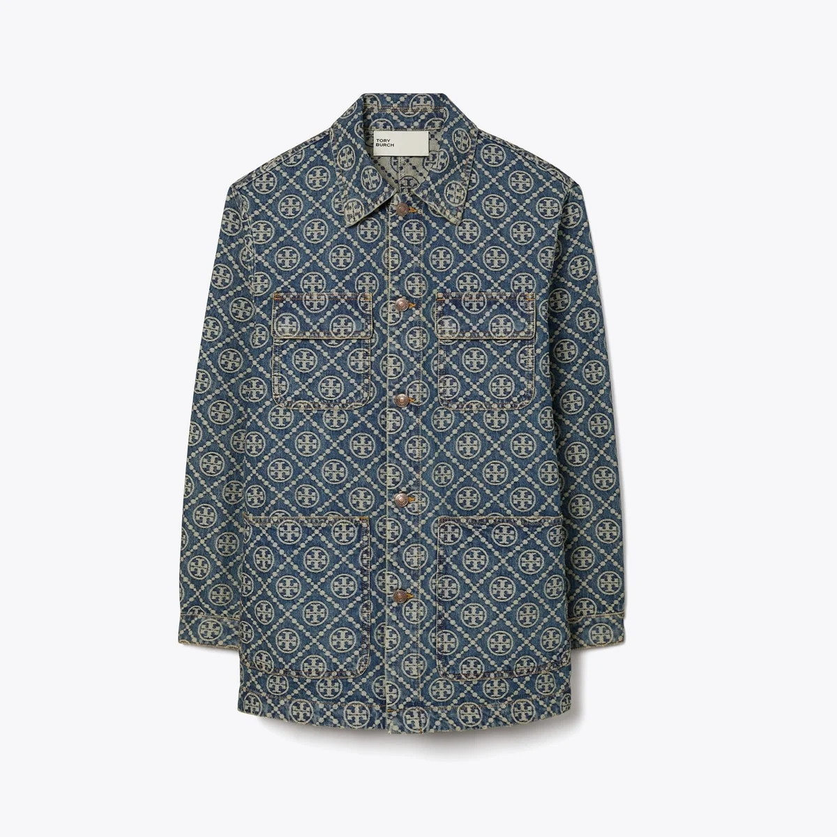 Denim Cargo Barn Jacket - 1