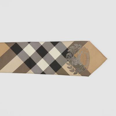 Burberry Classic Cut EKD and Check Tie outlook