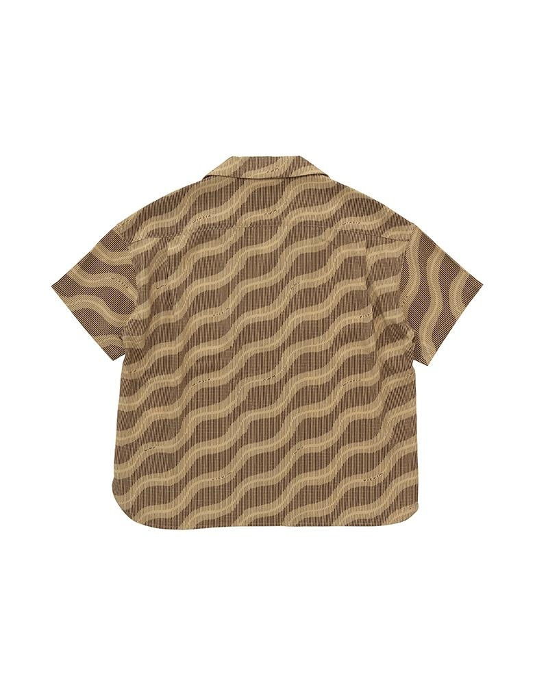 visvim JULIE O.C. SHIRT S/S W BROWN outlook