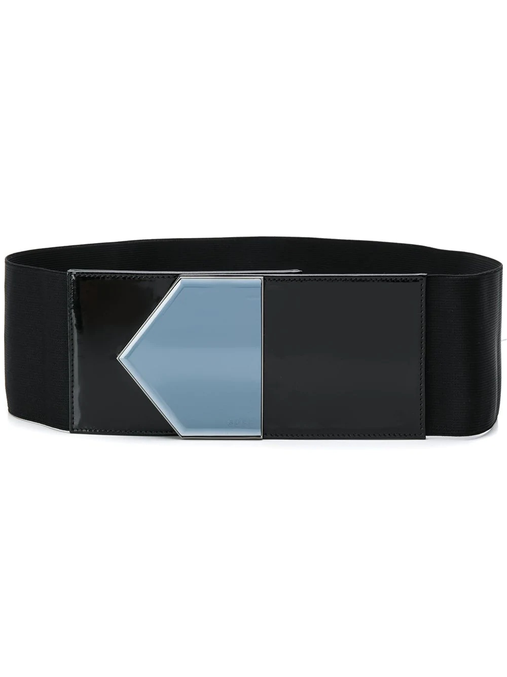 geometric buckle belt - 1