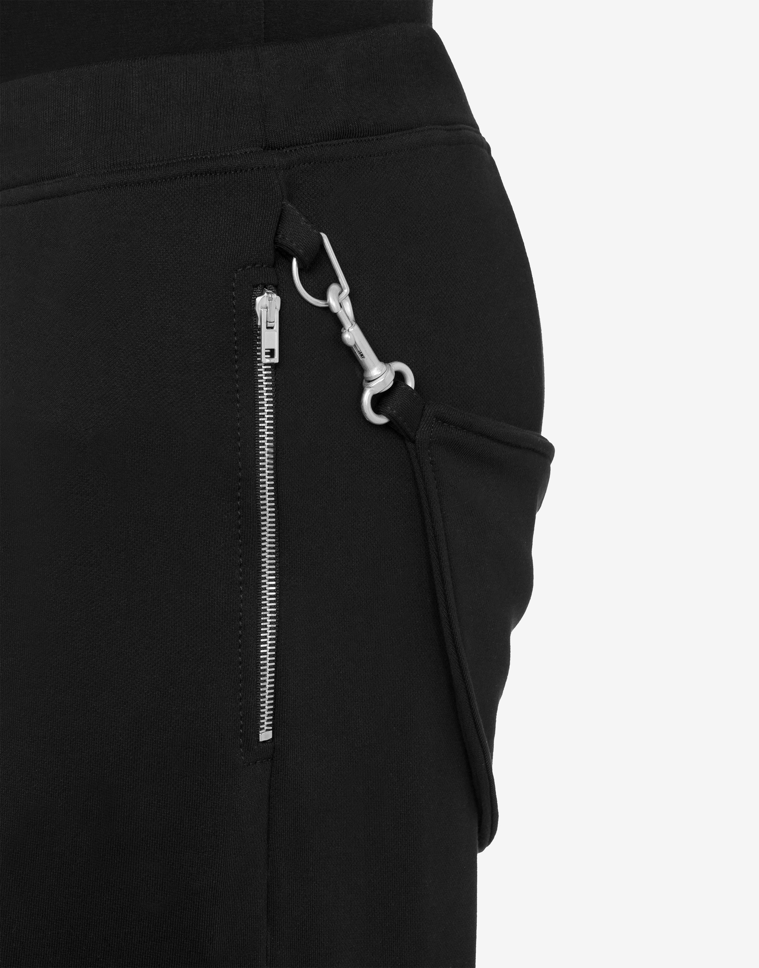 BIKER DETAILS FLEECE JOGGERS - 4