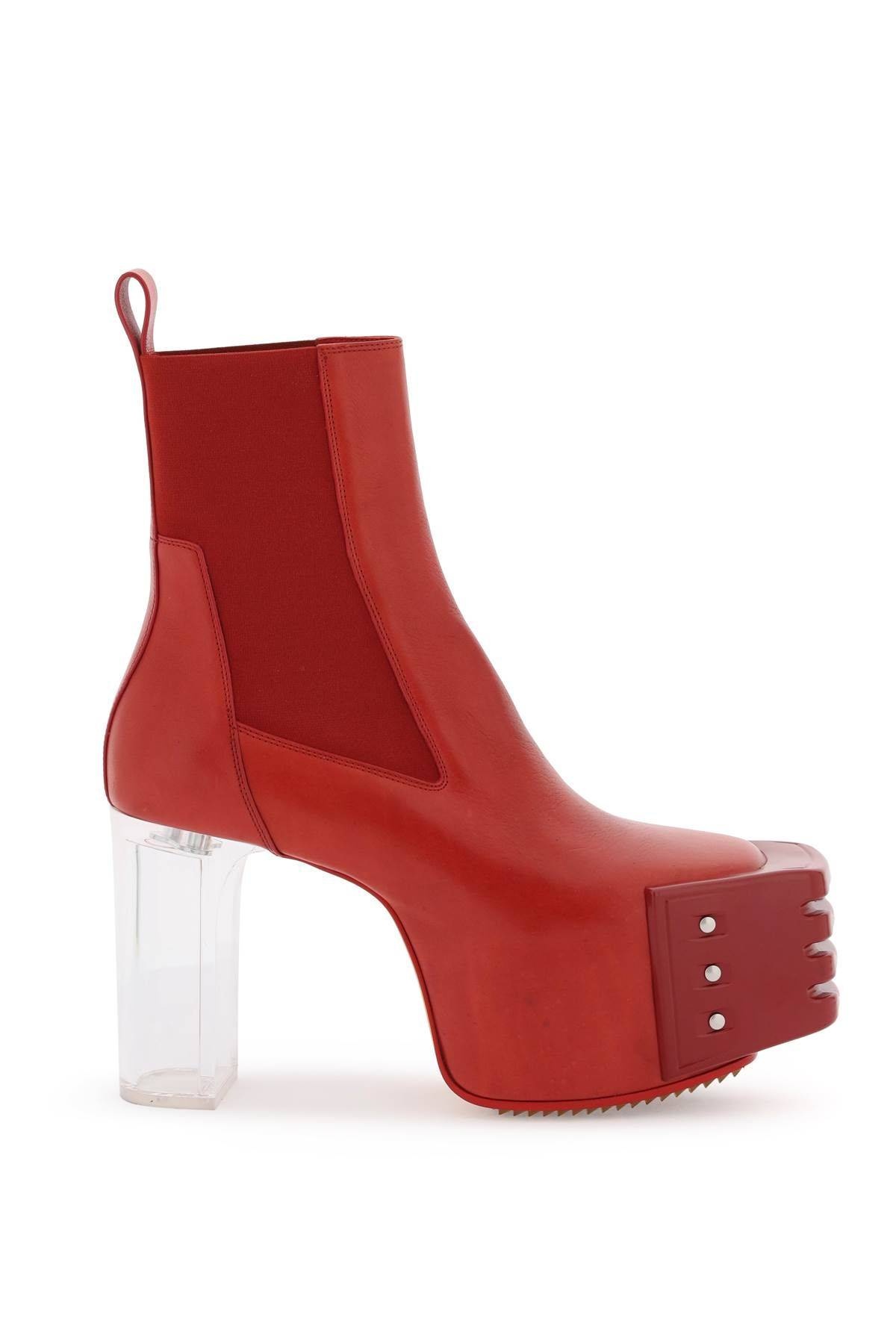 LUZOR GRILLED ANKLE BOOTS - 1